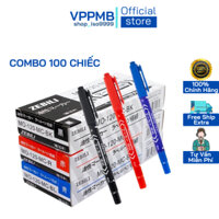 BÚT LÔNG DẦU 2 ĐẦU MO-120 (COMBO 10 HỘP 100 CHIẾC)