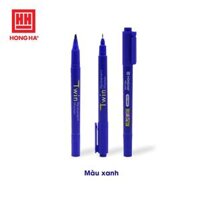 Bút lông dầu không xóa được GX-PM02, 2 đầu bút - Hồng Hà 6669 - Xanh dương