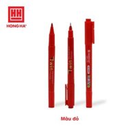 Bút lông dầu không xóa được GX-PM02, 2 đầu bút - Hồng Hà 6669 - Đỏ