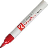 Bút lông dầu không xóa được Teranishi Chemical Magic ink M500-T2 đỏ