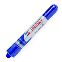 Bút lông dầu Thiên Long PM-09 (Hộp 10 cây), Viết lông dầu FlexOffice 2 đầu không phai