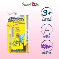 Bút lông kim Smartkids Fineliner mực tím SK-FL001PP