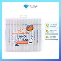 Bút Lông Màu 2 Đầu 5 Phút Thuộc Bài - Art Marker (48 màu) - bút dạ màu marker, bút lông tô màu vẽ tranh