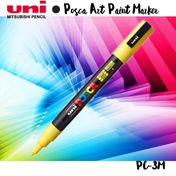 Bút lông màu nước uni posca PC3M