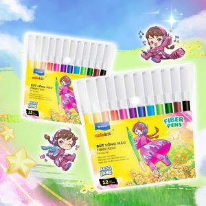 Bút lông màu Thiên Long FP-01 (Vỉ 12 màu)