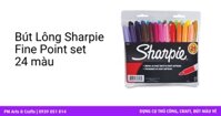 Bút Lông Sharpie Fine Point set 24 màu