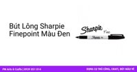 Bút Lông Sharpie Finepoint Màu Đen