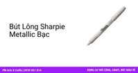Bút Lông Sharpie Metallic Bạc