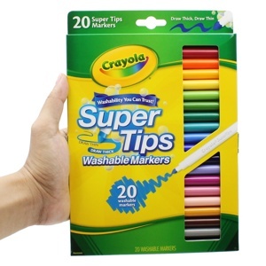 Bút lông Super Tips Crayola 5881061019 - 20 màu