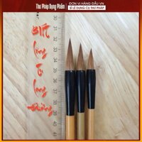 Bút lông Thư Pháp chuyên dụng viết thư pháp Việt hiệu Tụ Long Đường font chữ Hoa Nghiêm, Lão Trọc