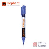 Bút lông viêt bảng trắng, bút viết bảng xóa được ống mực lớn Elephant  - Xanh