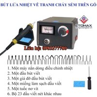 Bút lửa nhiệt vẽ tranh cháy sém trên gỗ LH40-ZY