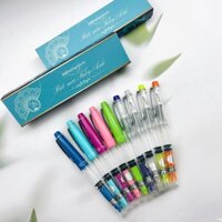 Bút luyện chữ đẹp Calligraphy Bút mài Thầy Ánh ngòi kim tinh lá tre SH 069 .