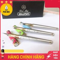 Bút Mài Graphy PL040 Plus, Bút Luyện Chữ Đẹp Chính Hãng, Tặng Kèm Hộp Cao Cấp, Bút Máy Nét Thanh Đậm, PenBox