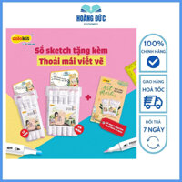 Bút marker - Bút dạ màu Thiên Long Colokit ART MARKER - Tặng sổ Sketch - Hoàng Đức