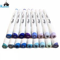 Bút Marker Fine Colour Kuelox Lẻ Tông Màu Xanh Dương (1 cây)