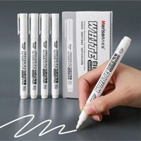 Bút marker sơn trắng ngòi 1mm B74, bút sơn mực trắng/ mực đen viết nền đen TUỆ MINH