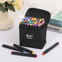 Bút marker touch sketch cao cấp 48 màu, bộ 48 bút màu không trôi, vẽ trên mọi chất liệu.
