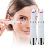 Bút Massage Mắt Mini Bằng Ion Photon Giúp Làm Đẹp Chống Lão Hóa Chống Nếp Nhăn Và Quầng Thâm