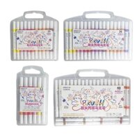 Bút Màu Acrylic Marker CHOSCH Cao Cấp 2 Đầu Mềm Mượt🎨FREESHIP🎨