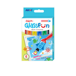 Bút màu cho trẻ Glass Fun ACXG1 (6 màu)