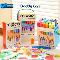 Bút màu dạ nước, bút highlight đồ dùng học tập cho bé Washable Marker Mideer