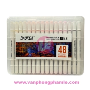 Bút màu Marker 48 màu Baoke MP2923-48
