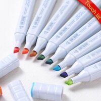 Bút Màu Marker Touch Liit 7 Hộp Nhựa, Bộ 30/40/60/80 Màu Dạ 2 Đầu Marker Touchliit 7 Chính Hãng Giá Tốt Nhất