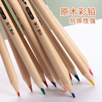 Bút màu marker♕☜✤Bút chì màu gốc dầu màu Trung Quốc 12/24/36/48 màu chì màu hòa tan trong nước màu vẽ tranh bút chì màu