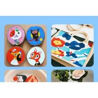 Bút Màu Vẽ Acrylic Marker 60  Màu Chuẩn, dùng để vẽ vải/giày/tường/giấy/da/ly