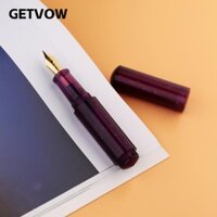 Bút máy GETVOW, Bút mực viết mắt trong suốt EF, Bộ quà tặng văn phòng trường học Acrylic cỡ nhỏ