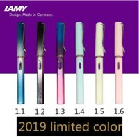 Bút Máy Lamy Safari (Special Edition 2019) - Lamy Safari Fountain Pen Blue Macaron Powder Rose Mint Glaze