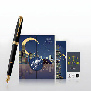 Bút máy Parker Sonnet Matte Black GT TB-1950875