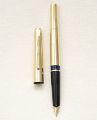 Bút máy Pelikan M60 Rolled Gold Pintripe Guilloche 14K F