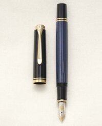 Bút máy Pelikan Souveran M600 Blue Stripe 14K F