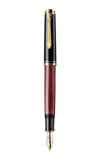 Bút máy Pelikan Souverän Black-Red M600