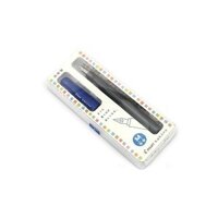 Bút máy Pilot Kakuno - Medium Nib (M - Nét vừa) - Thân đen / Nắp xanh dương