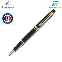 Bút máy Waterman Expert Gold Trim Fountain Pen - Ngòi F - Mực xanh - S0951640