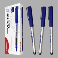 Bút Monami Rollerball Pen Vuriter 2 - 0.7mm - Màu xanh (Thái Lan) (Hộp 12 bút)