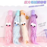 Bút nhồi bông khổng lồ siêu dễ thương, bút gel sáng tạo hài hước, bút sinh viên hàng đầu, quà tặng sinh viên