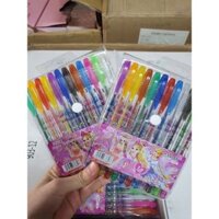 Bút nhũ 12 màu Tmark – Lấp lánh sáng tạo, (Kiện 144 vỉ, hộp 24 vỉ)