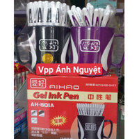 Bút nước chữ A Aihao chính hãng 1cốc/48 cây