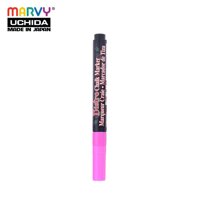 Bút Phấn Trang Trí Bảng MARVY 482 đầu nhỏ - Đỏ dạ quang
