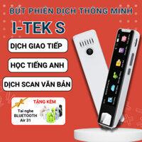 Bút Phiên Dịch, Bút Dịch Tiếng Anh I-TEK S dịch giao tiếp 2 chiều scan văn bản dịch hình ảnh dịch OFFLINE 3 ngôn ngữ