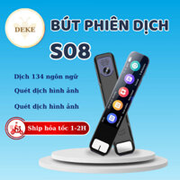 Bút phiên dịch thông minh S08 phiên bản mới Dịch trực tuyến 134 ngôn ngữ Scan văn bản và dịch hình ảnh Ghi âminhDEKESHOP