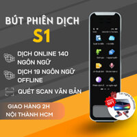 Bút Phiên Dịch Thông Minh S1 Nhỏ Gọn,dịch 140 ngôn ngữ, dịch SCAN văn bản, Dịch Offline