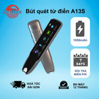 Bút Quét Dịch và Tra Từ Điển Thông Minh nhỏ gọn A13S hỗ trợ 112 Ngôn Ngữ có màn hình cảm ứng 3 inch, hỗ trợ kết nối WIFI