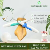 Bút Rung Ấn Huyệt - Tặng Tờ Huyệt 54 Phác Đồ A4 Diện Chẩn Chính Hãng