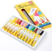 Bút sáp 12 màu Deli 6961