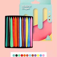 Bút sáp 12 màu hữu cơ tự nhiên an toàn